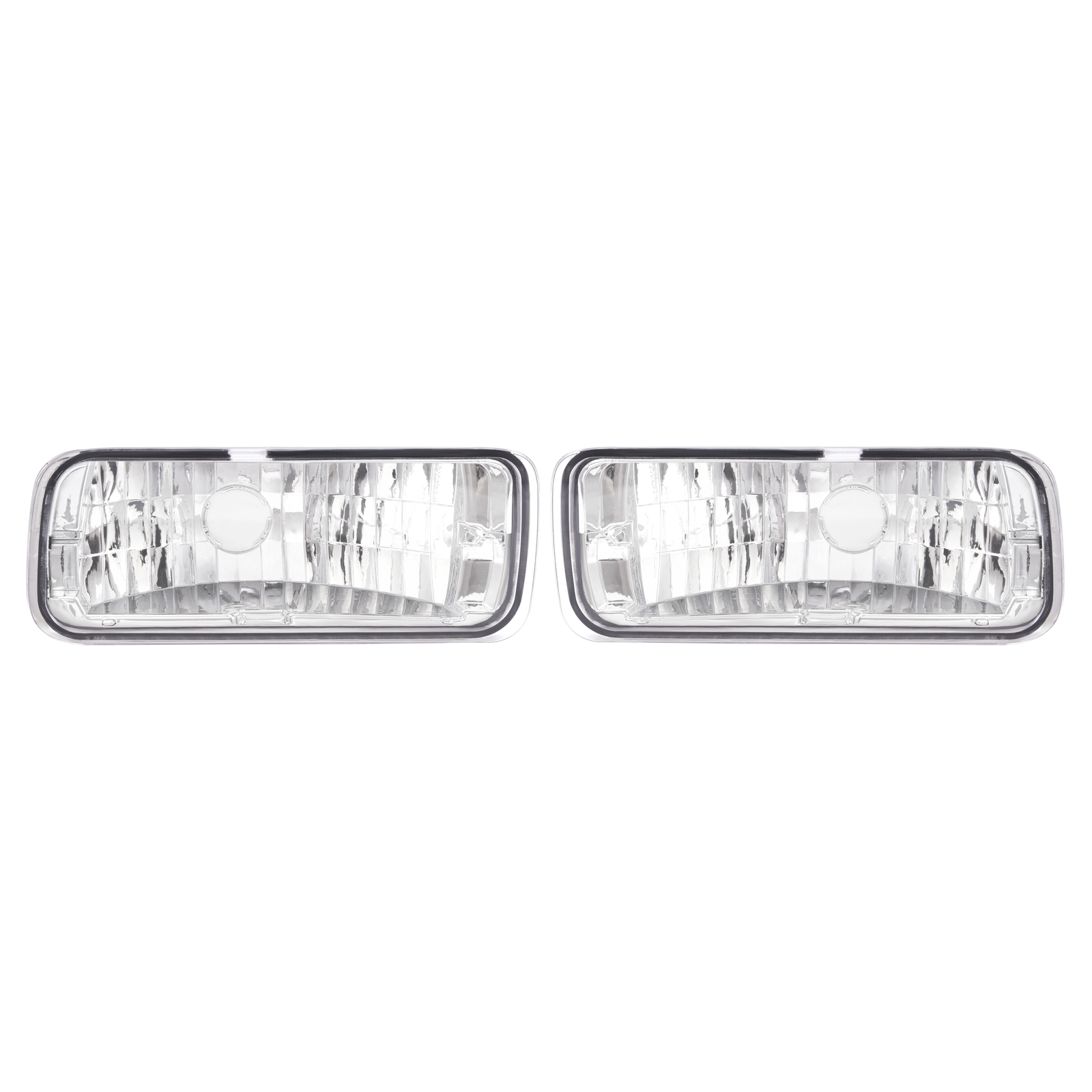 Turn Signal Light For 85-92 Chevy Camaro Z28 Clear Plastic Lens LH & RH Set of 2