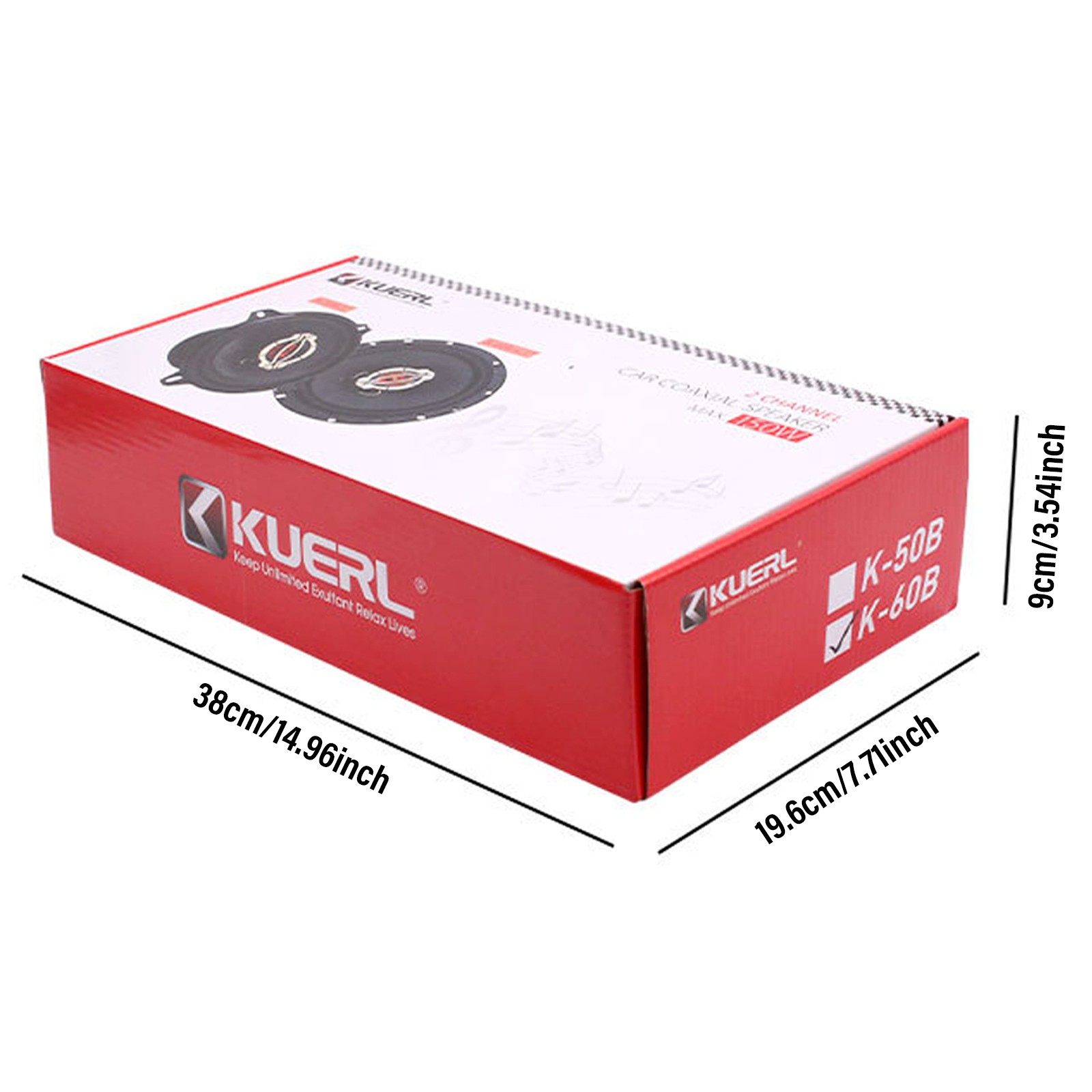 1Pair 6.5” 150W Car Audio Coaxial Speakers 2 Way HIFI Stereo Tweeter 4Ω Premium