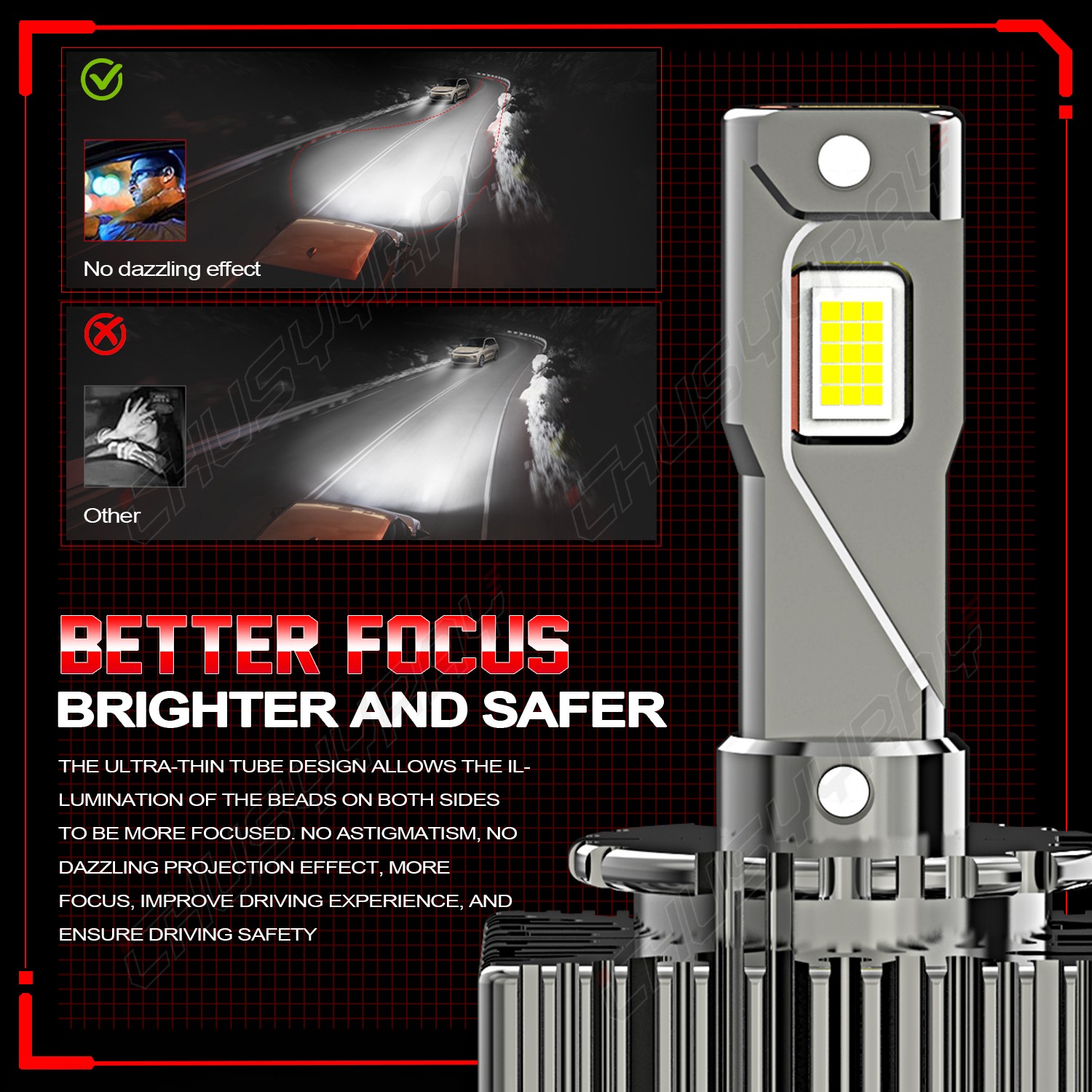 For 2008-2014 BMW X6 LED HID faros luces altas/bajas + luz antiniebla D1S 9145