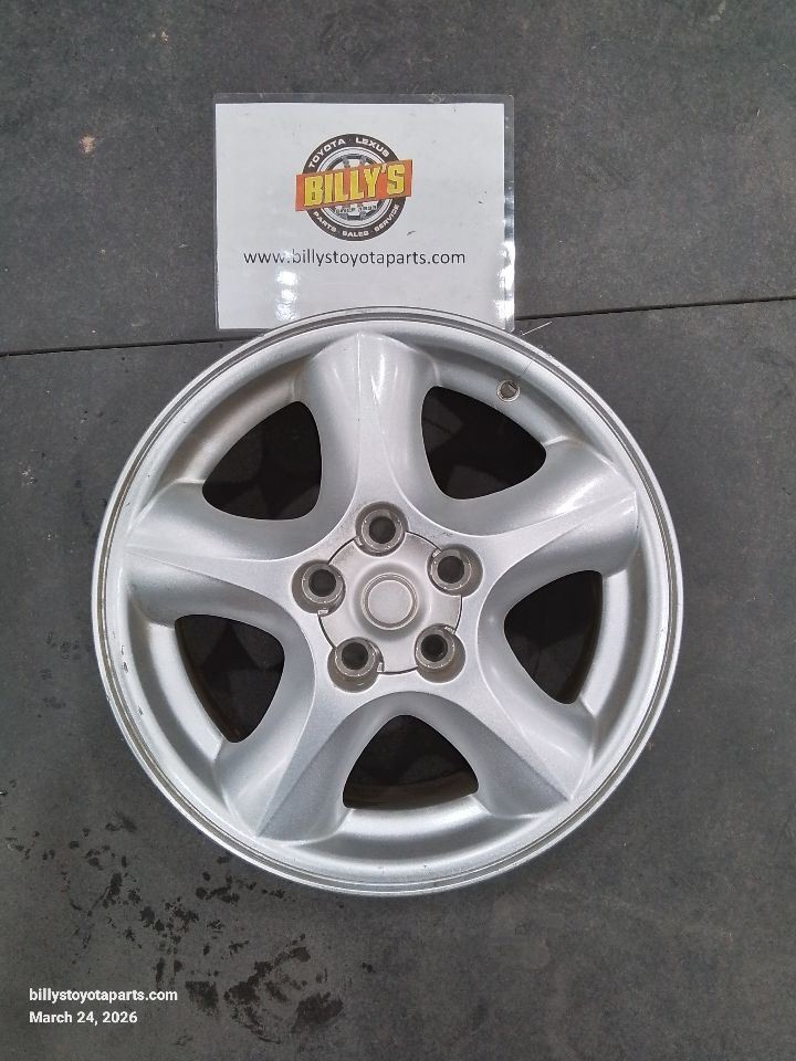Wheel 16×6 Aluminum 5 Spoke Straight Spokes Fits 00-07 TAURUS 130961
