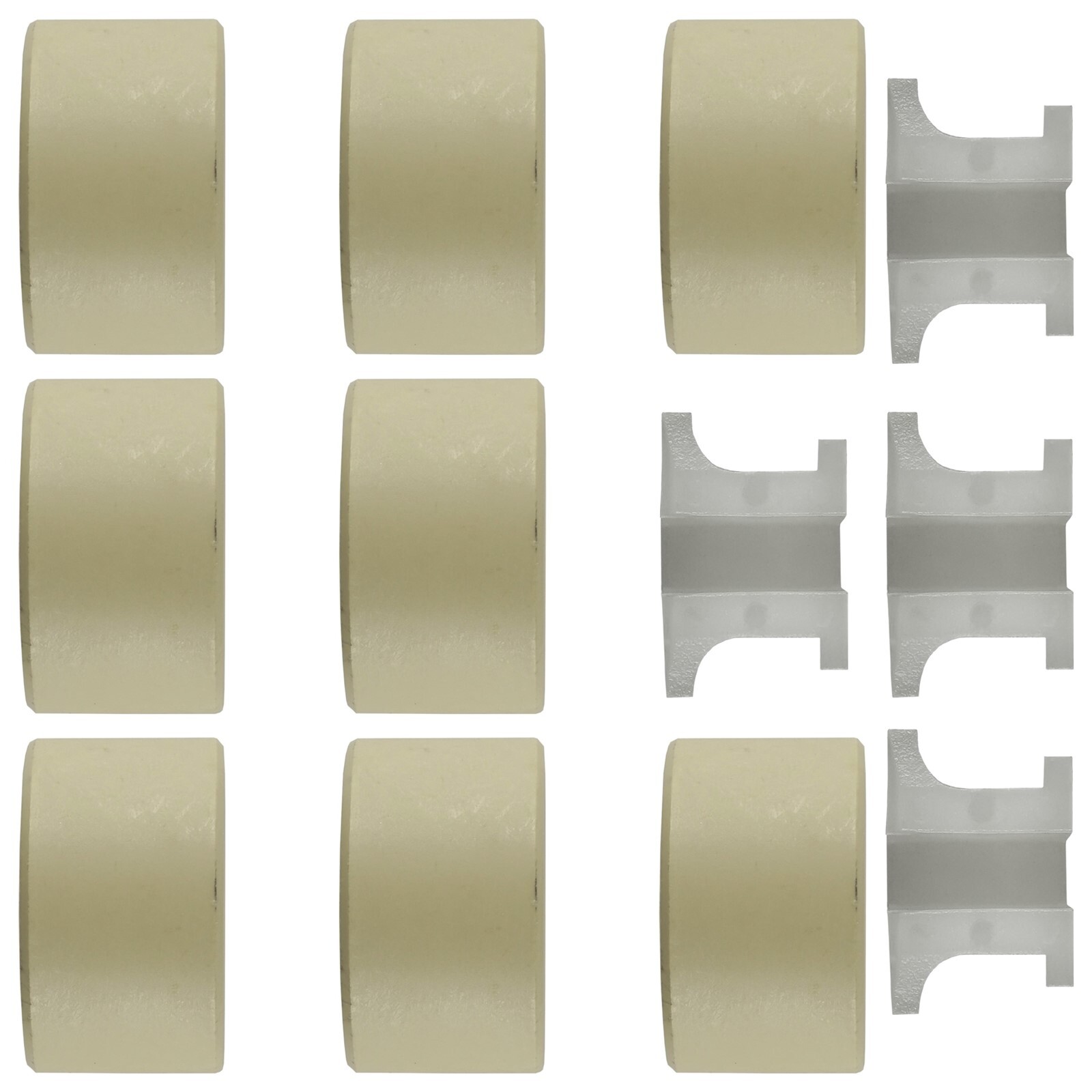 8x Clutch Roller Weights with Sliders for Suzuki Quadmaster 500 4×4 2000-2001