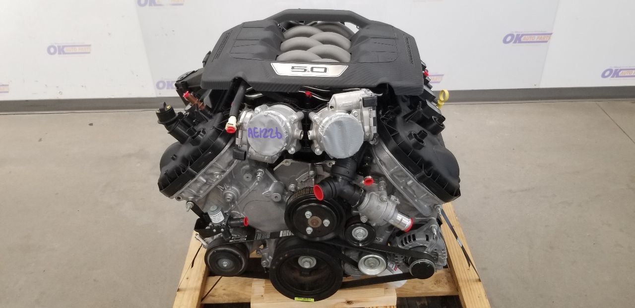 5.0 COYOTE ENGINE AUTO 10R80 TRANSMISSION GEN 4 2024 MUSTANG GT PULLOUT SWAP