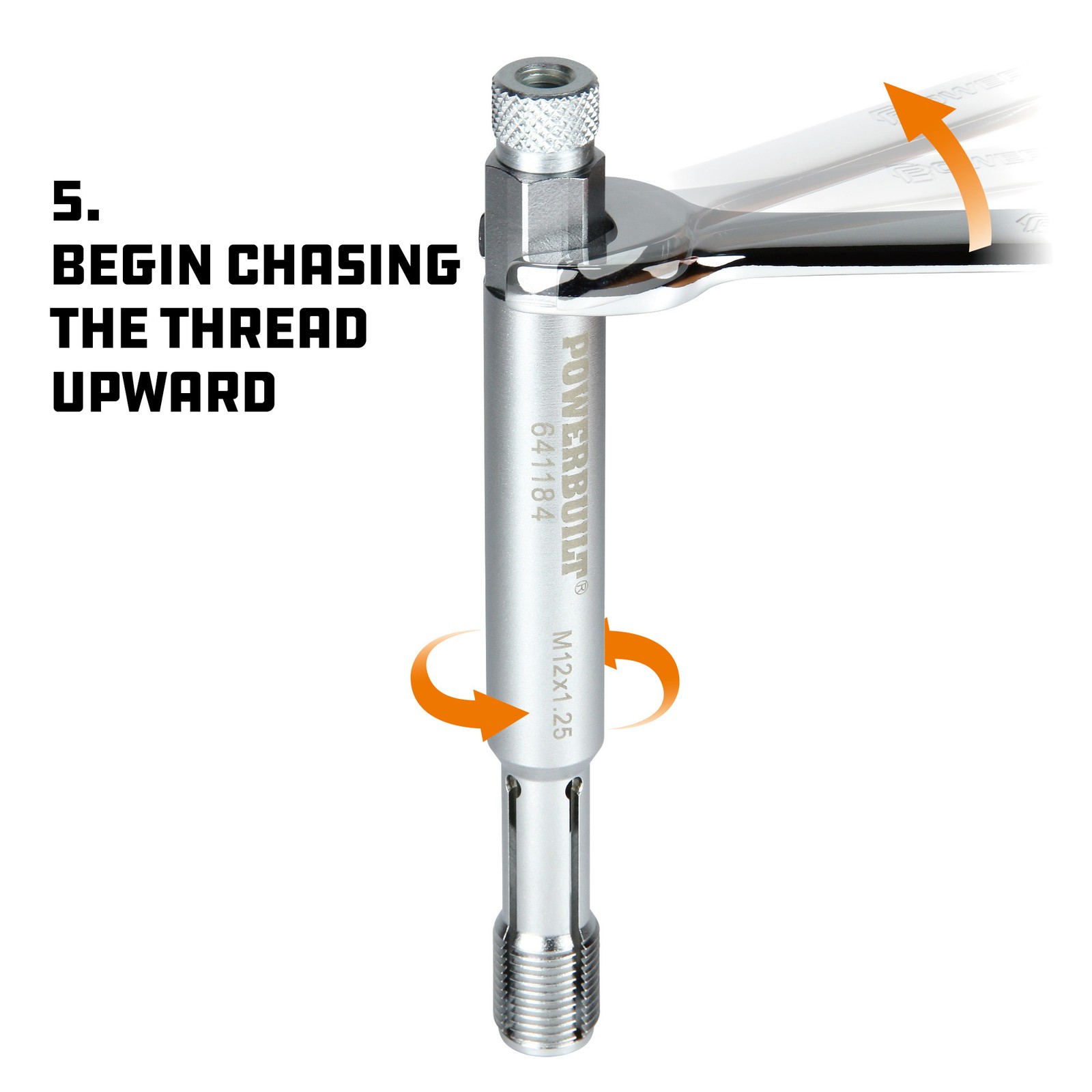 Powerbuilt 12 Millimeter Back-Tap Thread Repair Tool – 641148