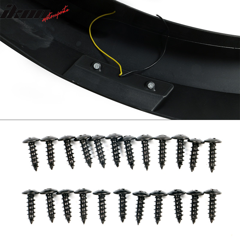 Fits 21-23 Ford F150 R Style Fender Flares 4PC Matte Black – PP