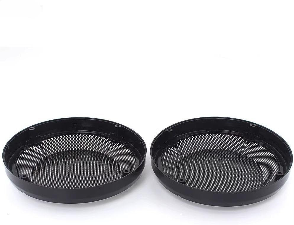 Black 6.5″ Speaker Grill Cover Lower Vented Fairing Lid Harley Touring 1983-2023