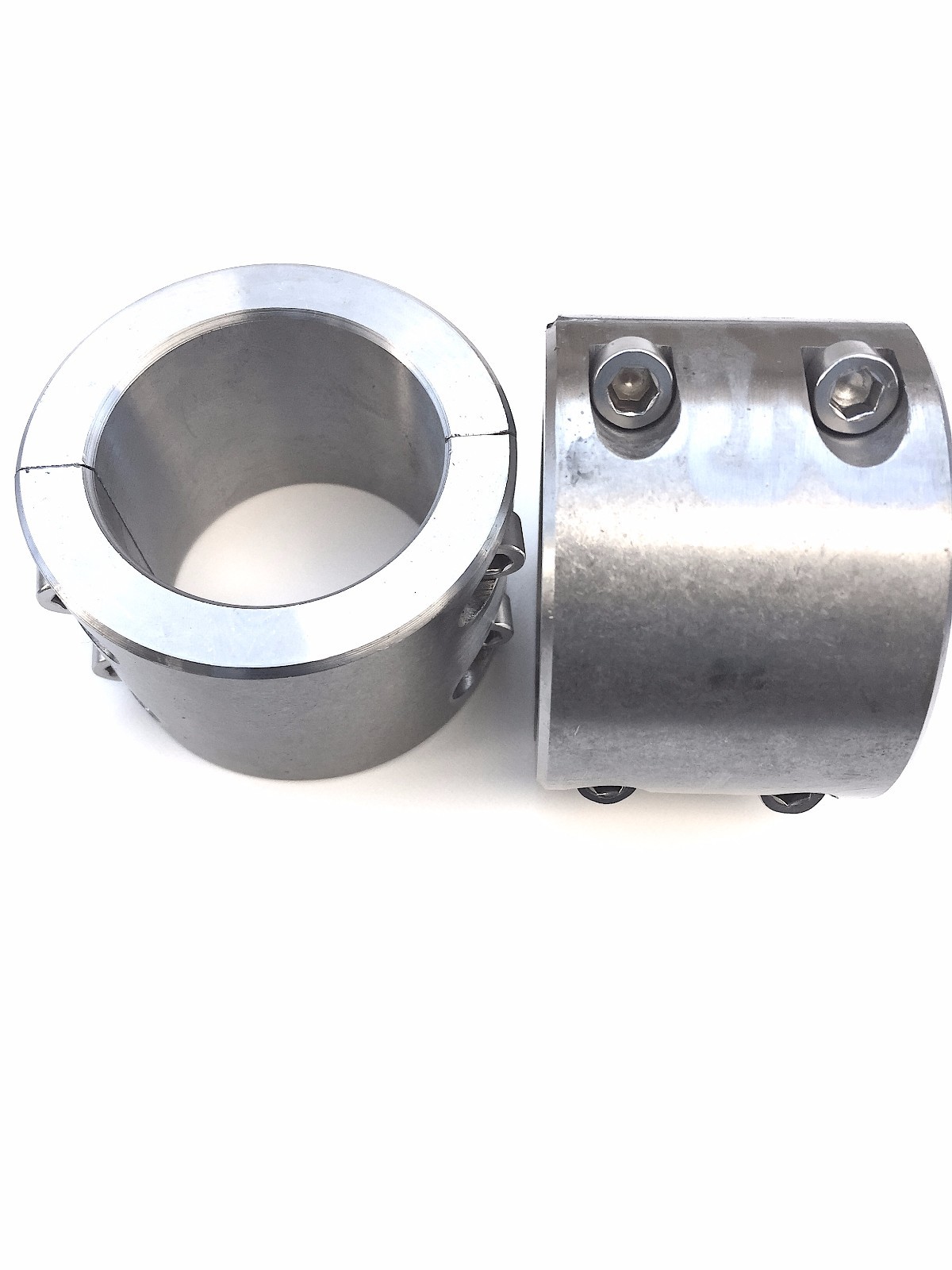 4 Steel tube clamps bolt on 1.75″ 1 3/4″ roll cage mounts lightbar tire mount