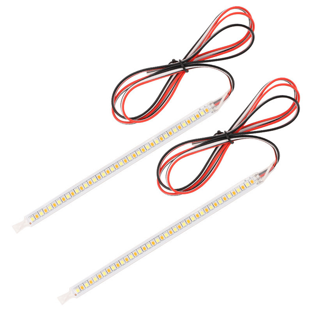 2Pack 14cm LED Car Side Mirror Lamp Strip Turn Signal Indicator w/ Dynamic Light