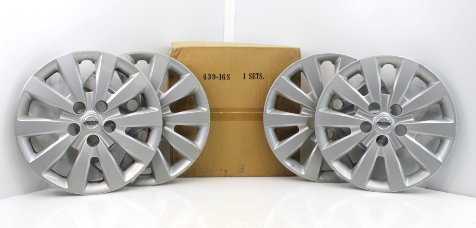 Nissan 2011-2019 Wheel Liner / Hubcap / Wheel Skin Plastic, Silver , Set of 4