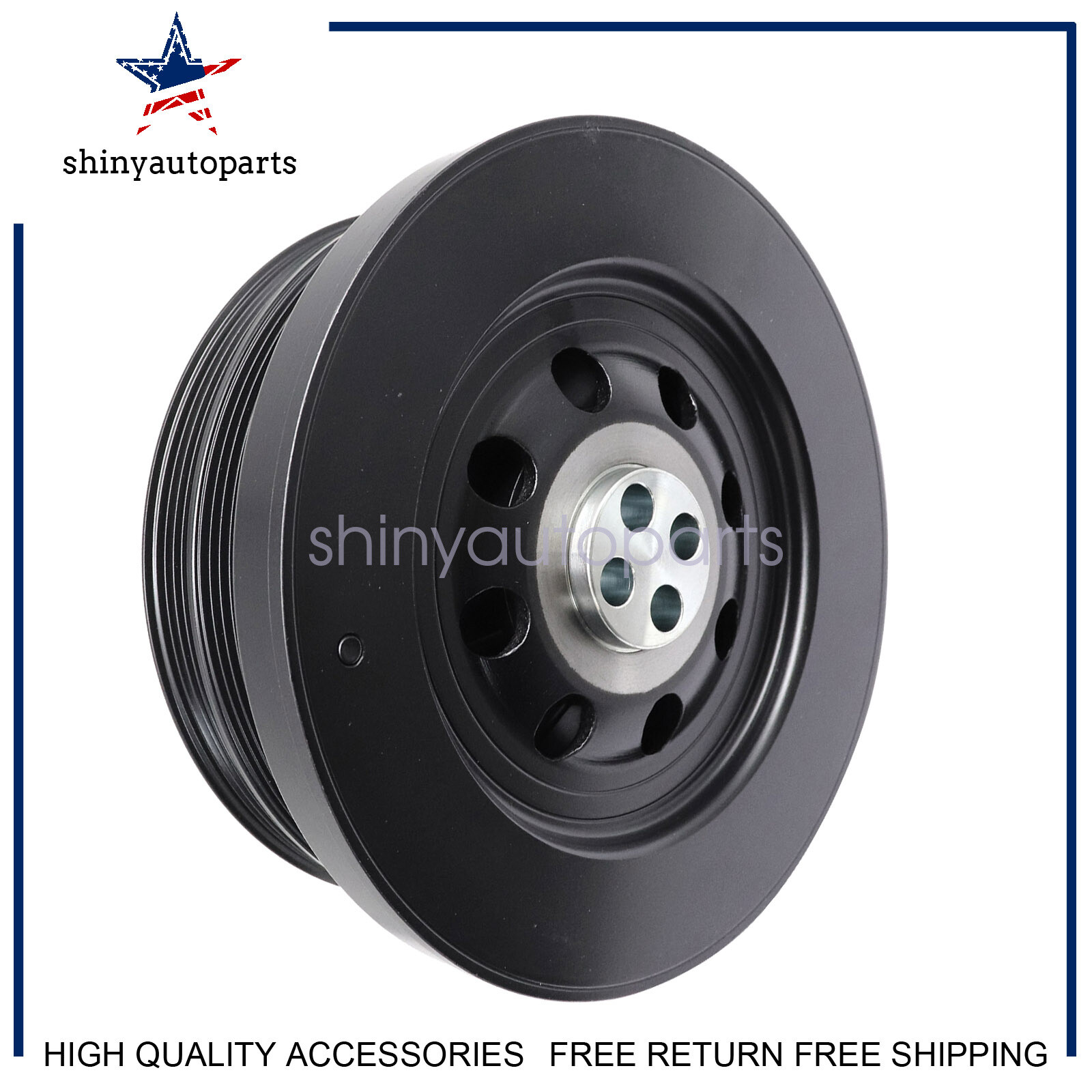 Harmonic Balancer / Crankshaft Pulley / Vibration Damper fit BMW 335d X5 Diesel