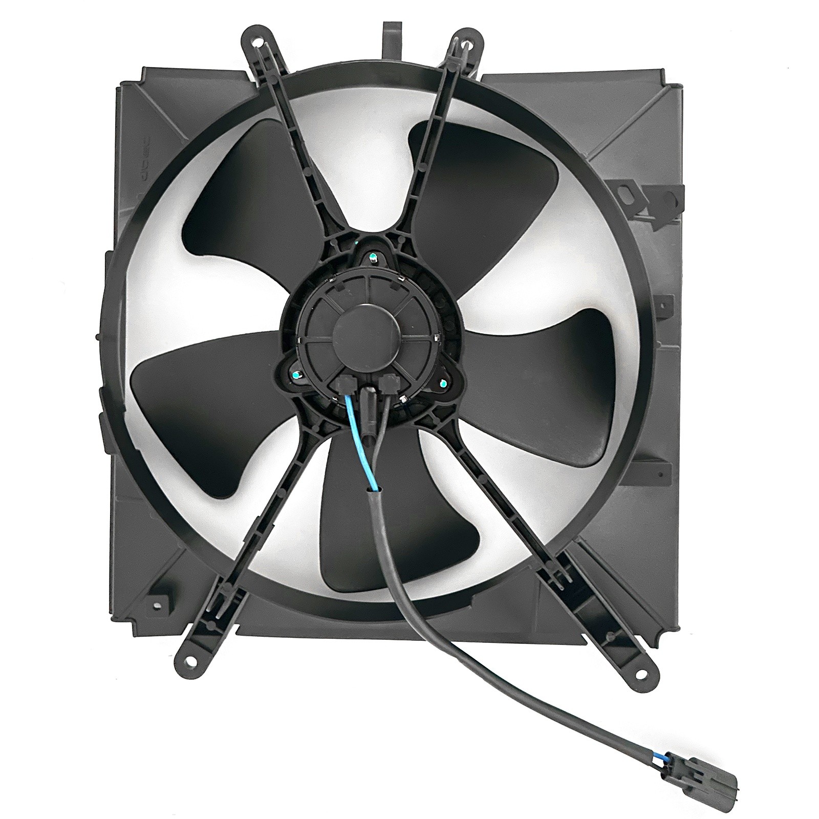 Radiator Condenser Cooling Fan Assembly Fit 1993-1995 1996 1997 Toyota Corolla