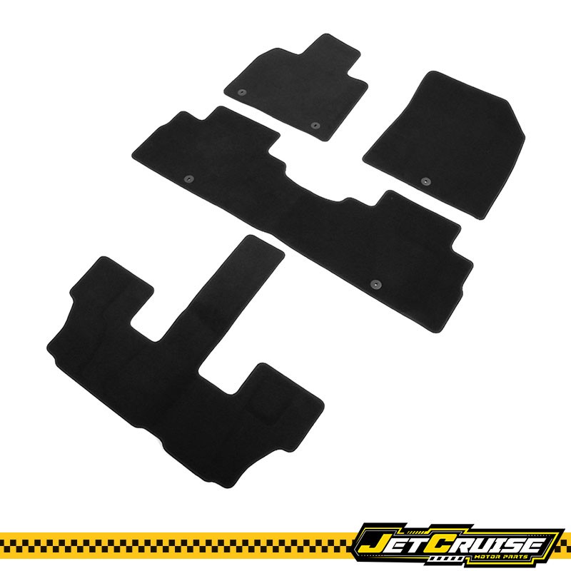 Fits 20-25 Hyundai Palisade 7/8 Passenger Anti-Slip Car Nylon Floor Mats Carpet