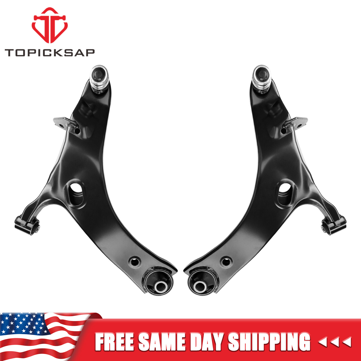 2Pcs Front Left Right Lower Control Arm Ball Joint for 16-17 Subaru XV Crosstrek