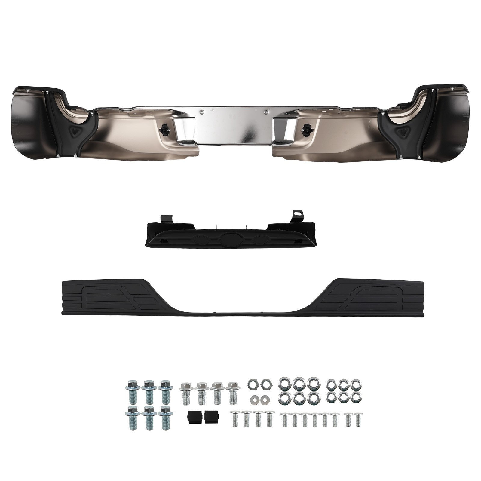 Chrome Plated Rear Bumper for Toyota Tacoma Standard Cab 2005-2015 TO1102240