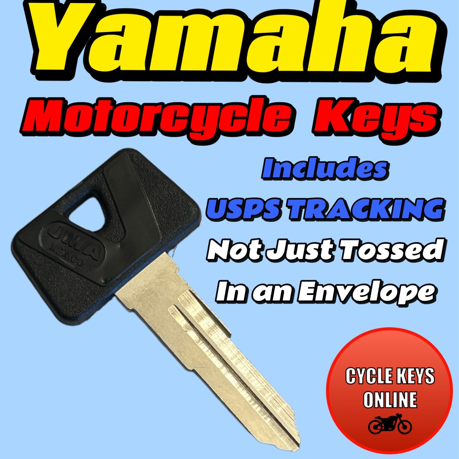 Yamaha Motorcycle ATV Scooter keys Cut by Code key codes D59610-D69097