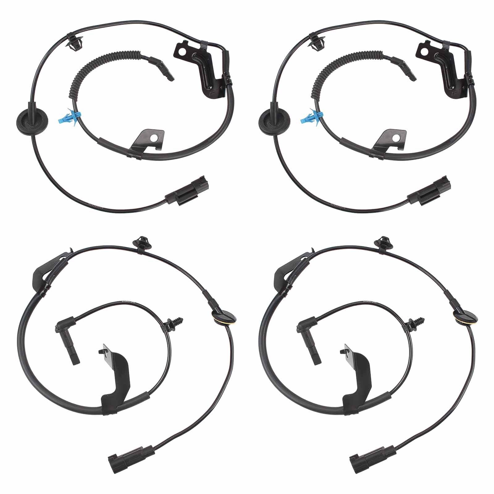 4pcs ABS Wheel Speed Sensor For Jeep Compass Patriot 2007-2016 Front Wheel Drive