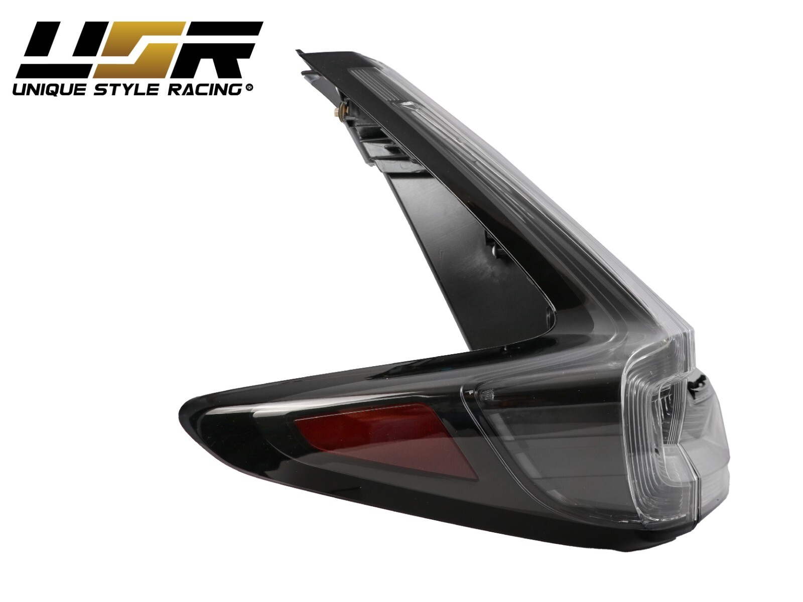 BLACK / CLEAR Rear 4 Pieces UPGRADE Tail Light For 2017-2022 Honda CRV CR-V