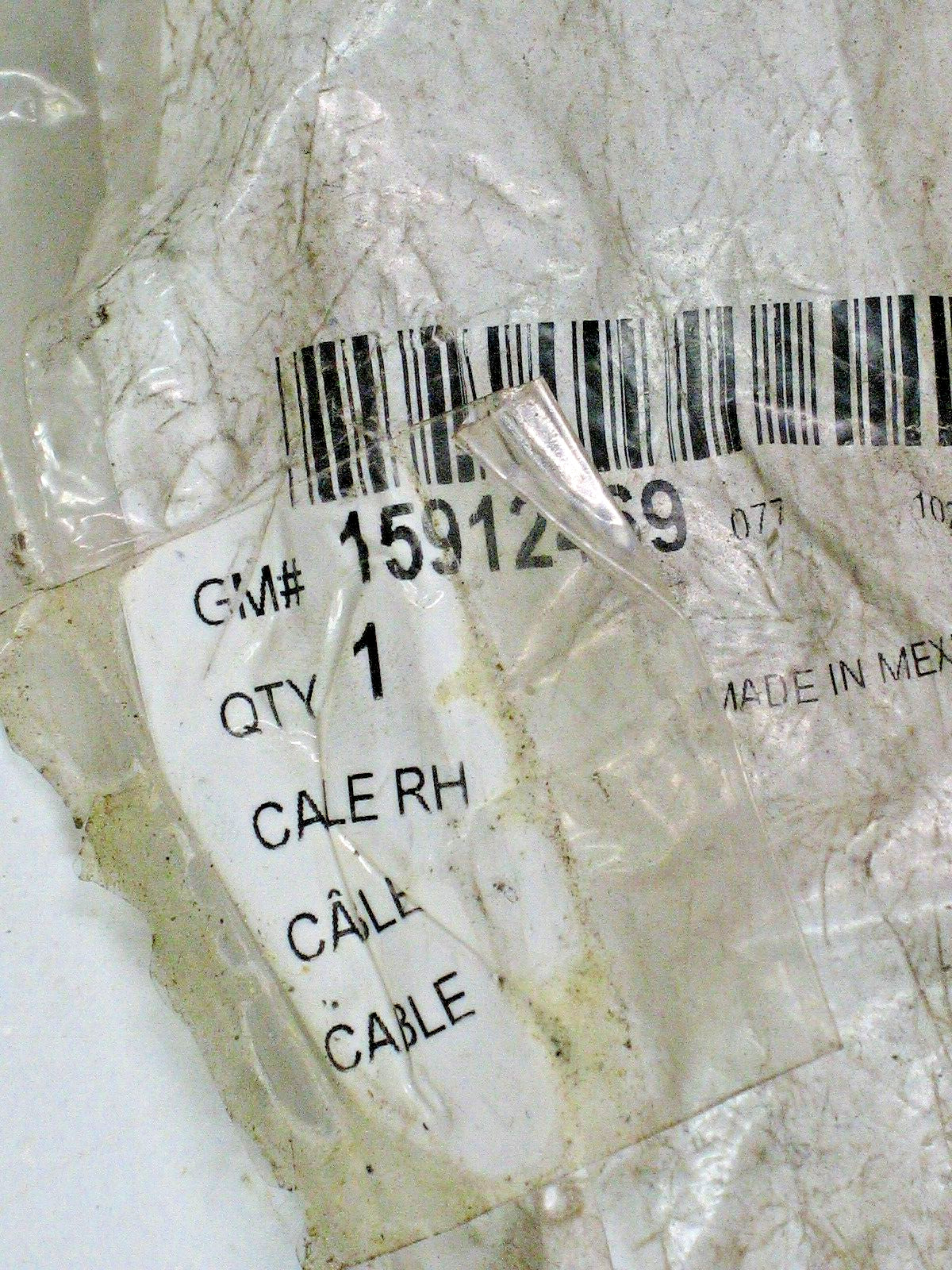 NOS Genuine GM Tailgate Support Cable Right Hand Side GM #15912469
