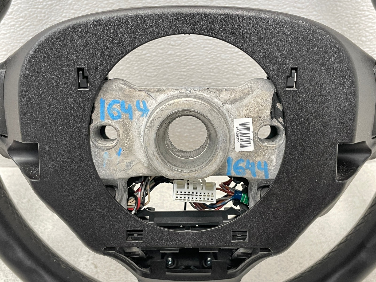 16 17 18 Acura RDX Steering Wheel Assembly W/Switches Shifters Black 1644 OEM