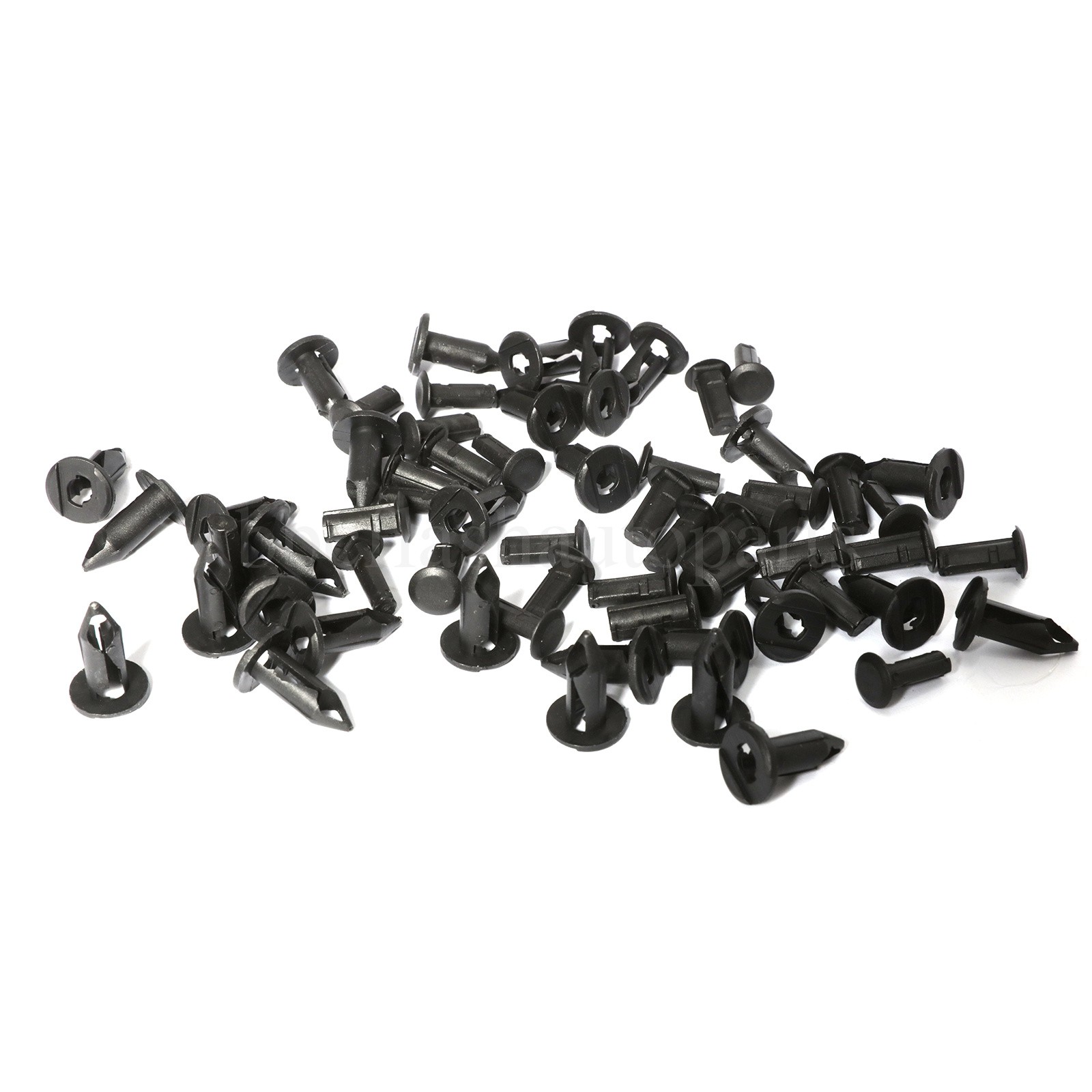 190pcs Car Retainer Auto Fasteners Push Trims Plastic Clips Pin Rivet Bumper Kit