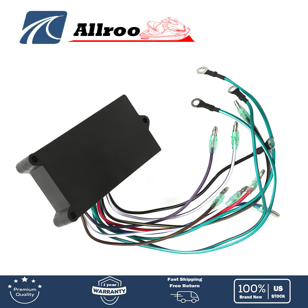 18495A10 18495A12 18495A15 FOR MERCURY FORCE SWITCH BOX CDI POWER PACK 65-95 HP
