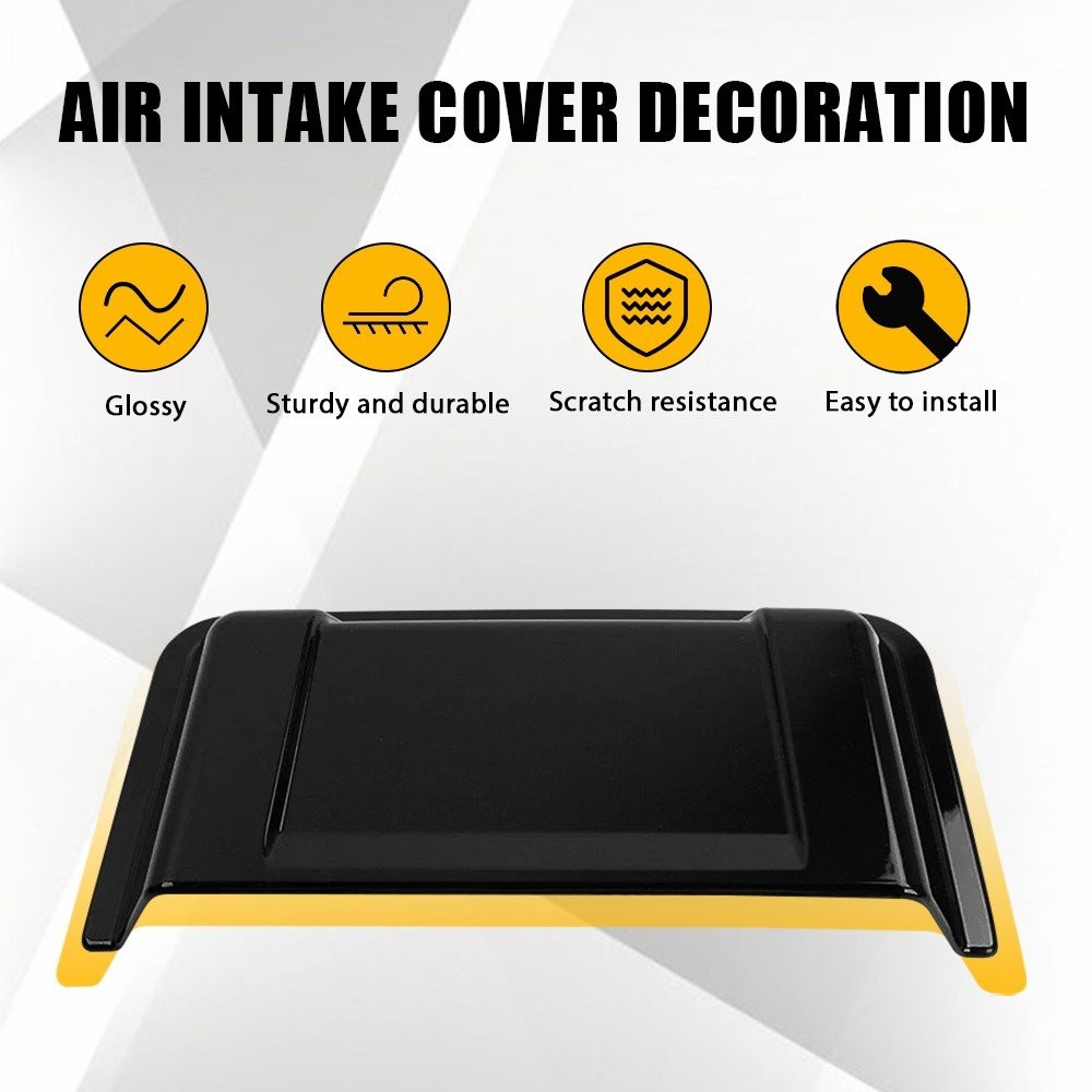 1-10PCS Hood Vent Scoop Vent Air Intake Cover Fit 1997-2017 Jeep Wrangler TJ JK