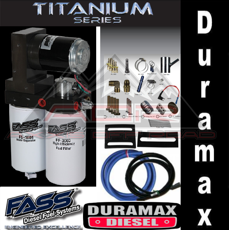 FASS Titanium Signature Fuel Pump 165GPH 01-10 Chevy/GMC Duramax 6.6 TS C10 165G