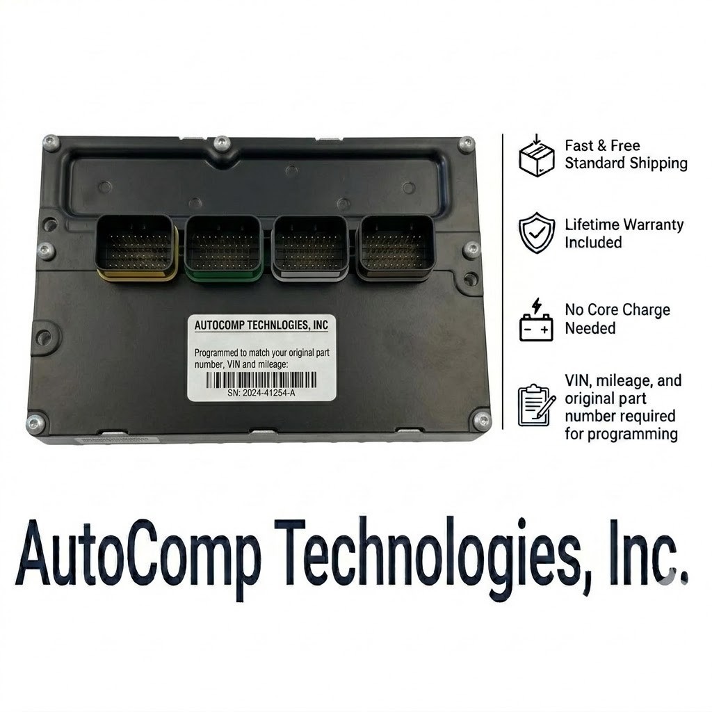 04896801AD 03 04 STRATUS SEBRING 2.4L AT NLEV PROGRAMMED ENGINE COMPUTER ECM PCM