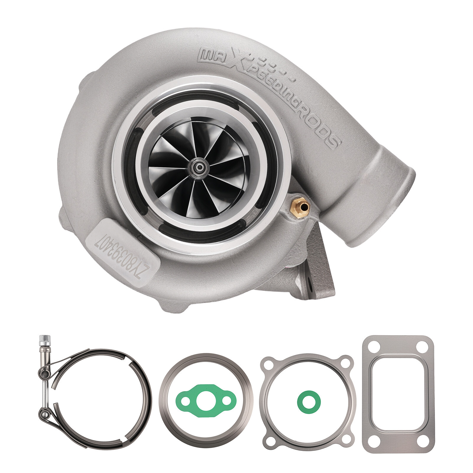 Billet T3 GT3582 GT35 A/R .70 A/R .63 Compressor Turbine Turbocharger V-Band