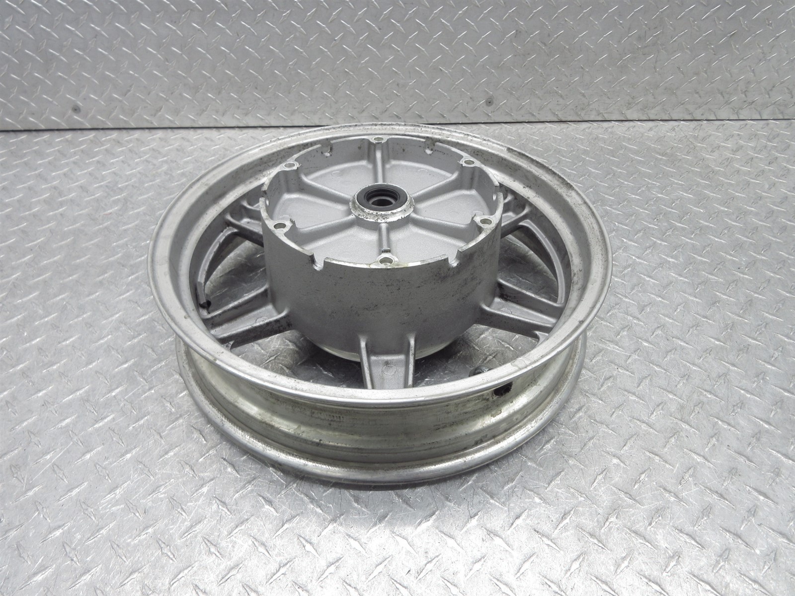 1991 91-94 Honda GL1500 Goldwing Rear Wheel Rim 16×3.5 Straight True Video OEM