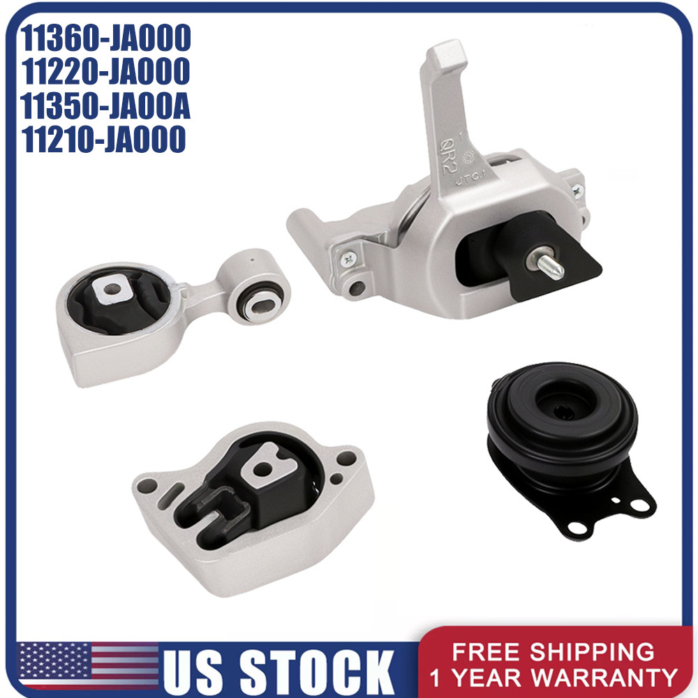 For Nissan Altima S 2007-12 L4 2.5L DOHC Engine Motor Mount EM5865 EM9465 EM9444