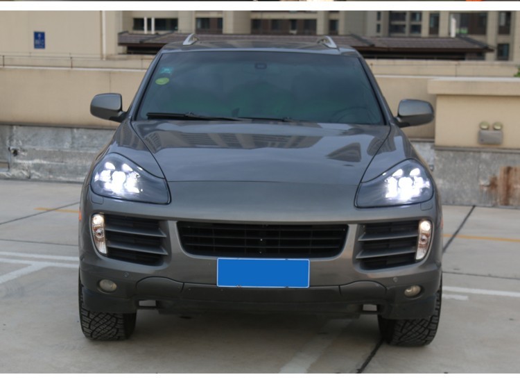 No Error 2023 matrix led headlights for 2007-2010 Porsche Cayenne 957 upgrade