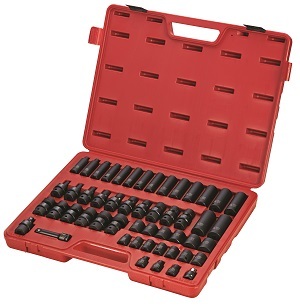 Sunex Tools 3351 51 Piece 3/8″ Drive Metric Master Impact Socket Set Brand New!