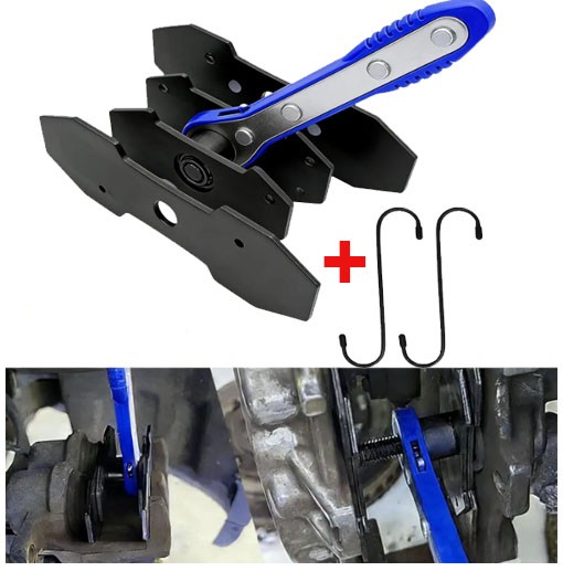 Ratcheting Brake Piston Spreader Wrench Caliper Pad Install Tool Press Ratchet！