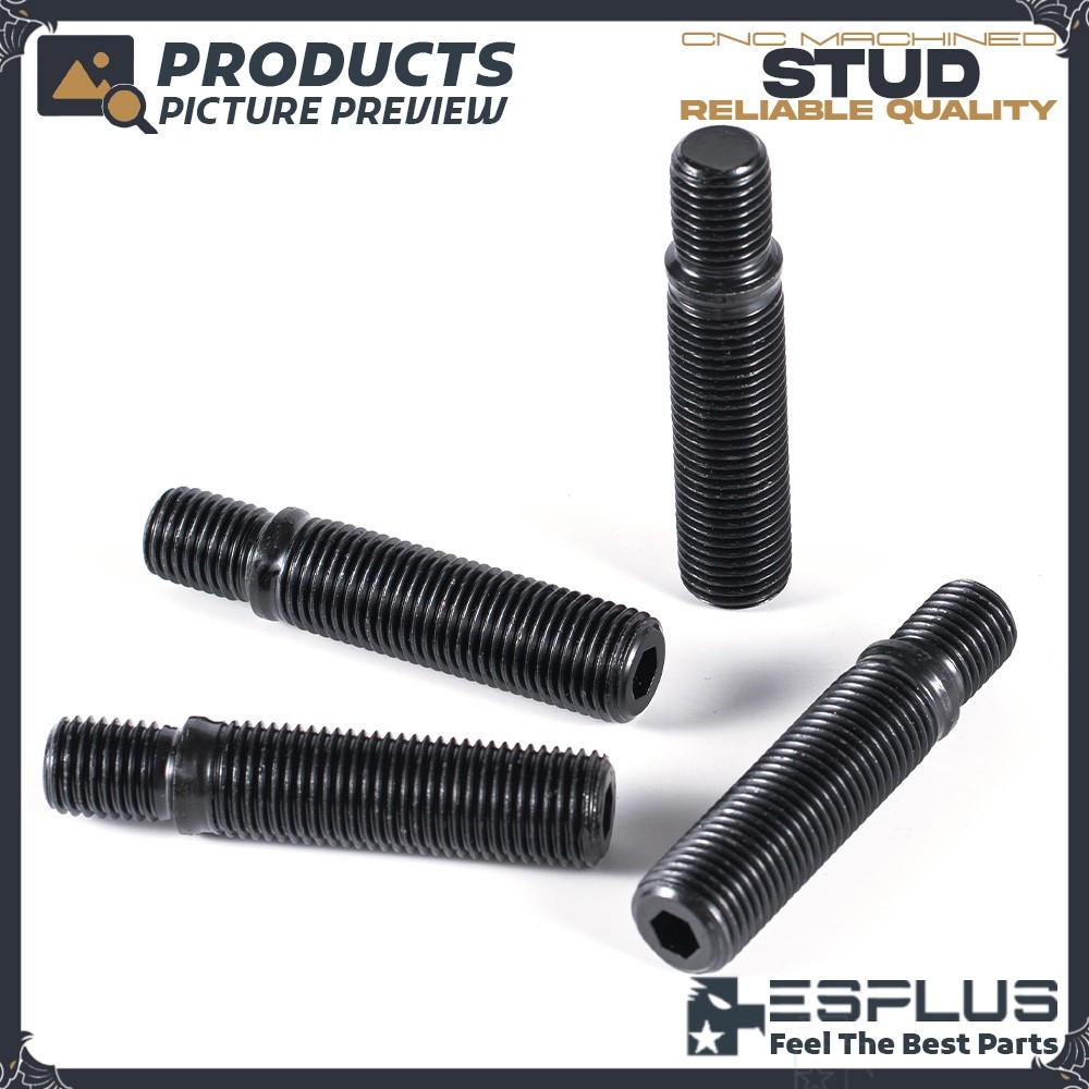 20x Black Wheel Stud Conversion + Lug Nut Combo M14x1.25 to M14x1.5 Fit BMW Mini