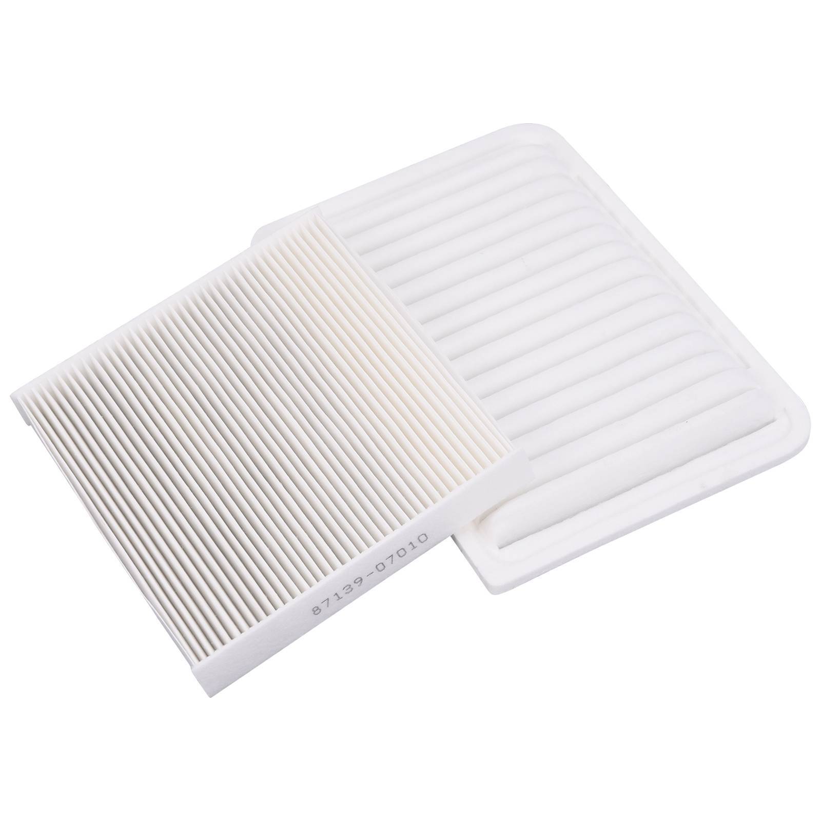 Engine &Cabin Air Filter Combo Fits Toyota Camry 2.5L 2.4L 2007-2017 17801-0H050