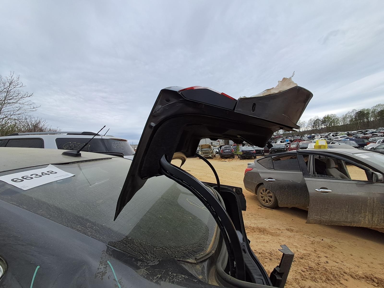 Used Rear Right Door Assembly Rear Side fits: 2015 Ford Fusion Rear Right Grade