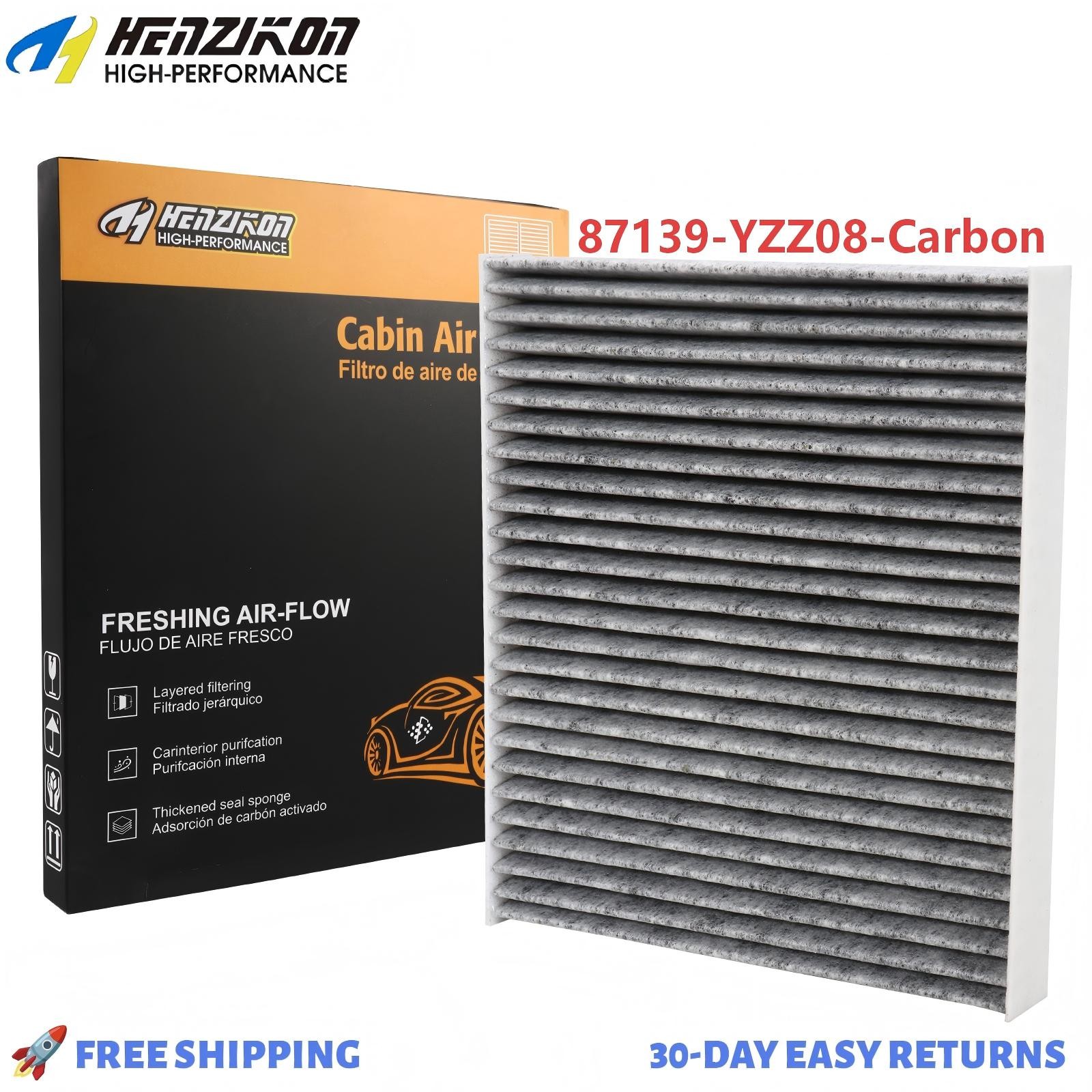 Cabin Air Filter for Toyota Sienna Minivan 2011-2017 V6 3.5L 87139-YZZ08