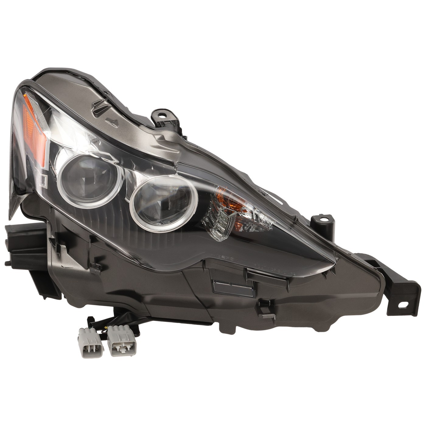 Right LED Headlight Fits Lexus IS250 2014-2015 Sedan with Auto High Beam w/ Bulb