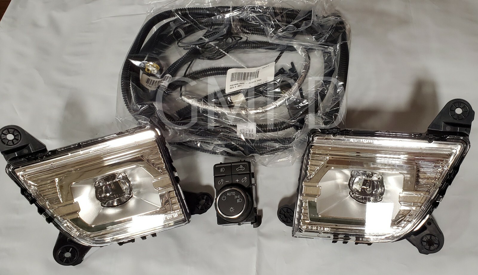 2019-2022 New Gen. Silverado Fog Lamp Light Kit 85149040 WITHOUT TASK LIGHTING