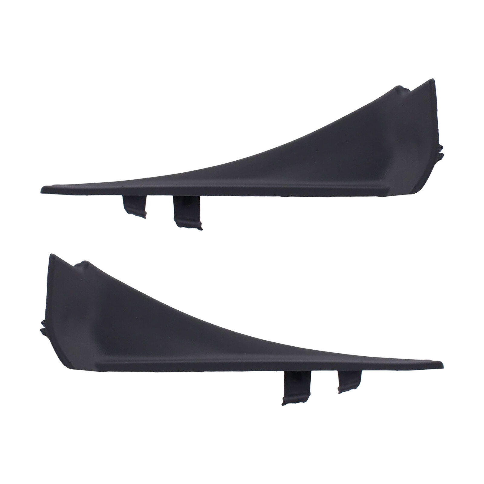 2x Front Wiper Side Cowl Extension Covers For Nissan Rogue 2014-2020 66895-4CL0A