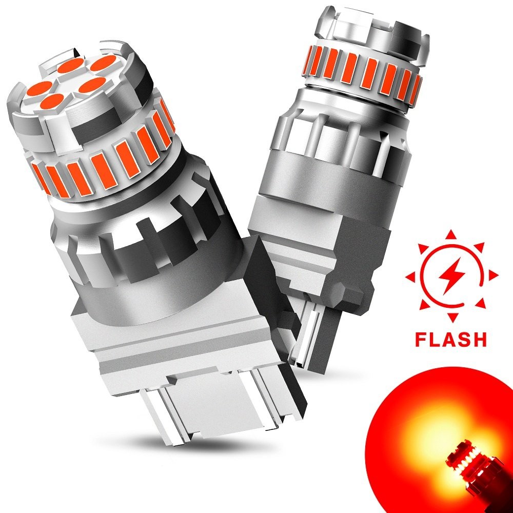AUXITO 3157 3156 CANBUS LED Backup Reverse Light Bulbs White/Amber/Red 6500K 2x