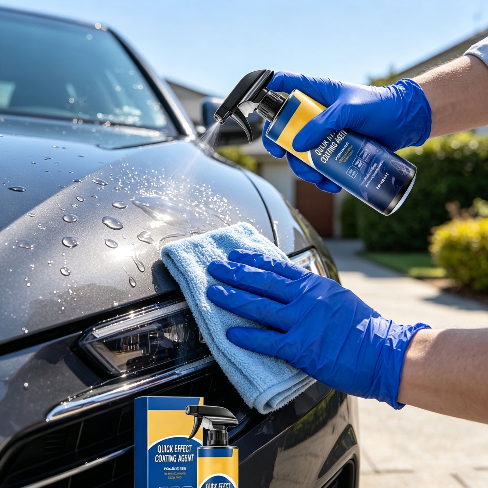 120ml One-Step Nano Coating Spray – Quick Effect Coating Agent Blocks UV Damage