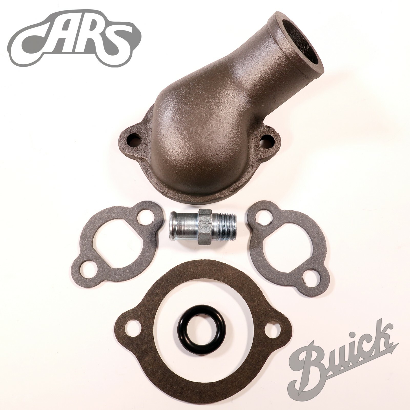 1954-1957 Buick Water Outlet Kit | Includes Gaskets, Fitting, O-Ring | Nailhead