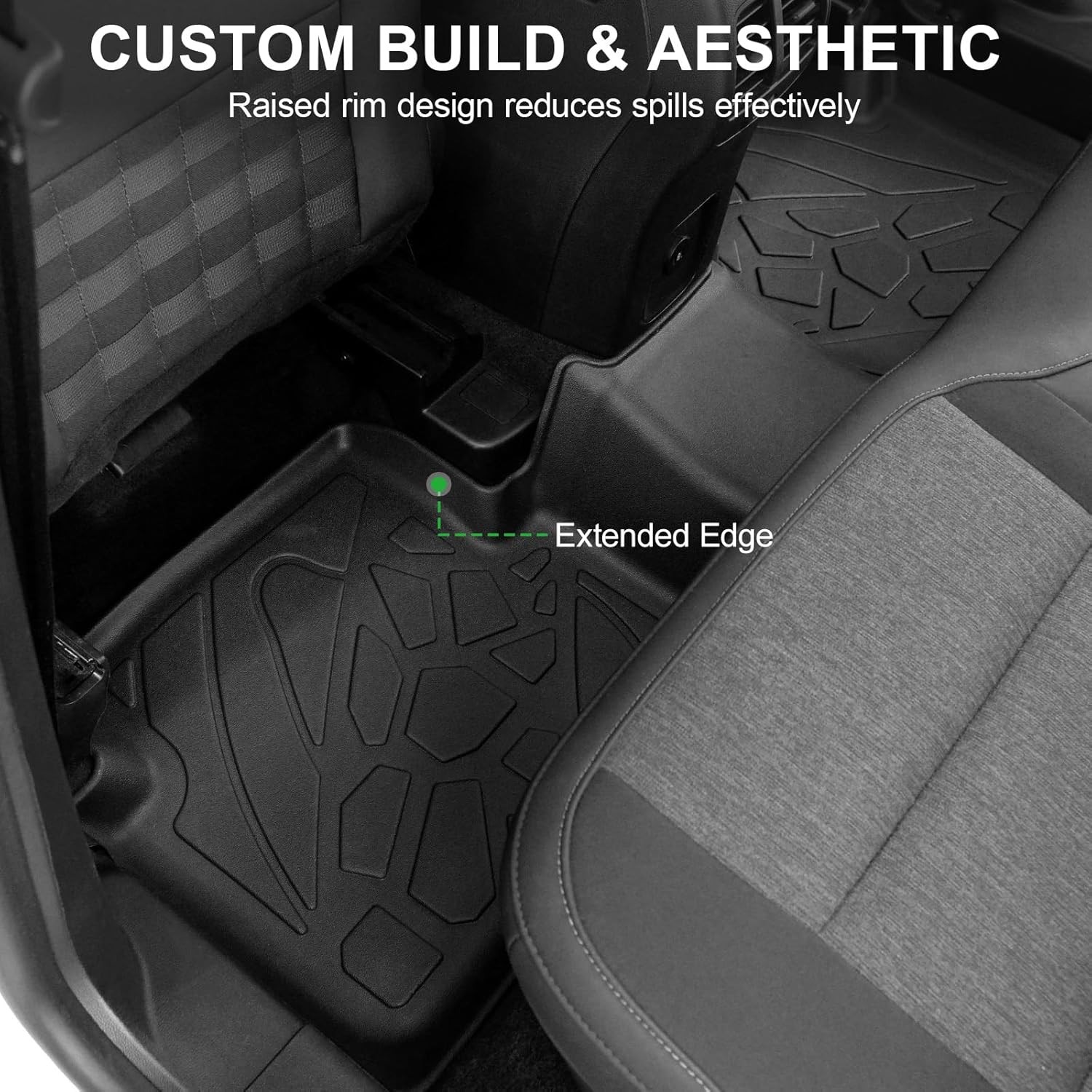 Floor Mats Door Sill Guard for Ford Bronco Sport 2021-2026 Accessories New