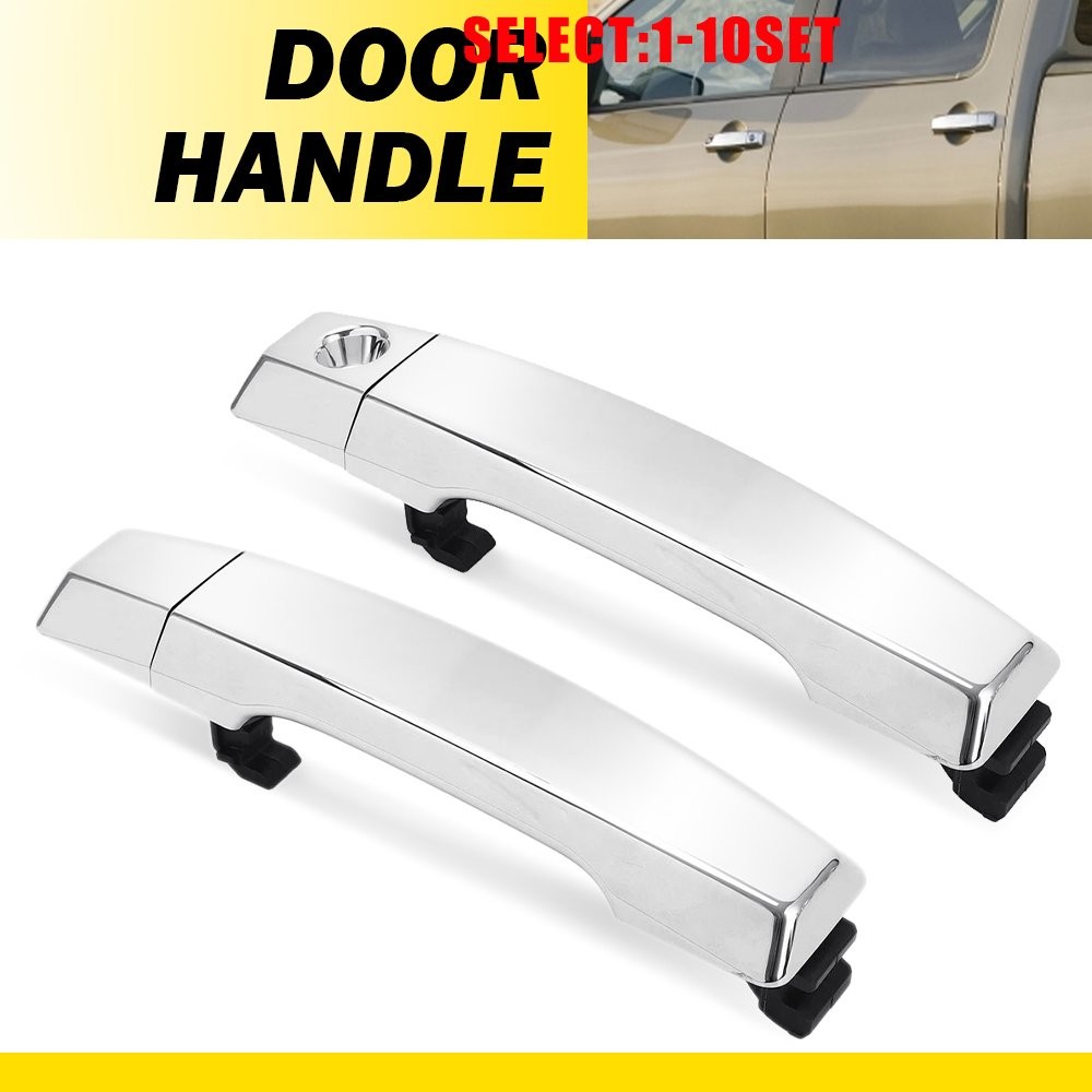 For Nissan Titan/Armada 2004-15 Front Left Right Chrome Outer Door Handle 2-20X