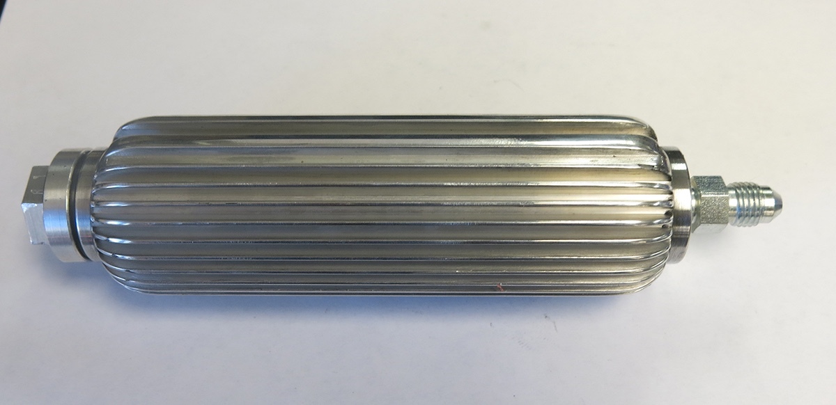 Legends Race Car, Andrews Motorsports Custom Finned Brake Fluid Reservoir/Cooler