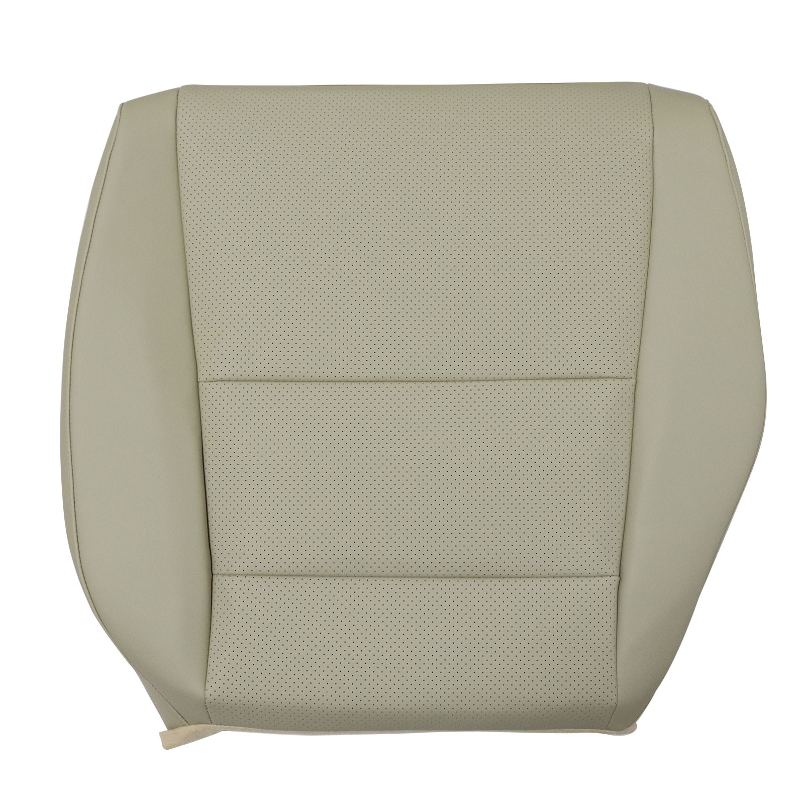 Front Bottom / Top / Rear Bottom Leather Seat Cover For 2009-2014 Acura TSX Tan