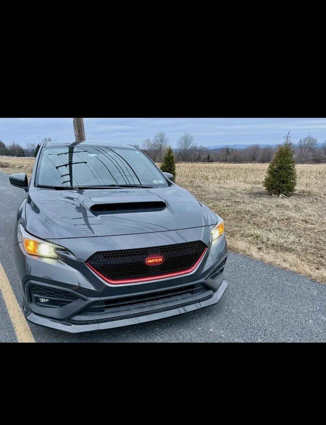 Subaru WRX RGB Front Grille Badge/Emblem LED Light Up Bluetooth Controled