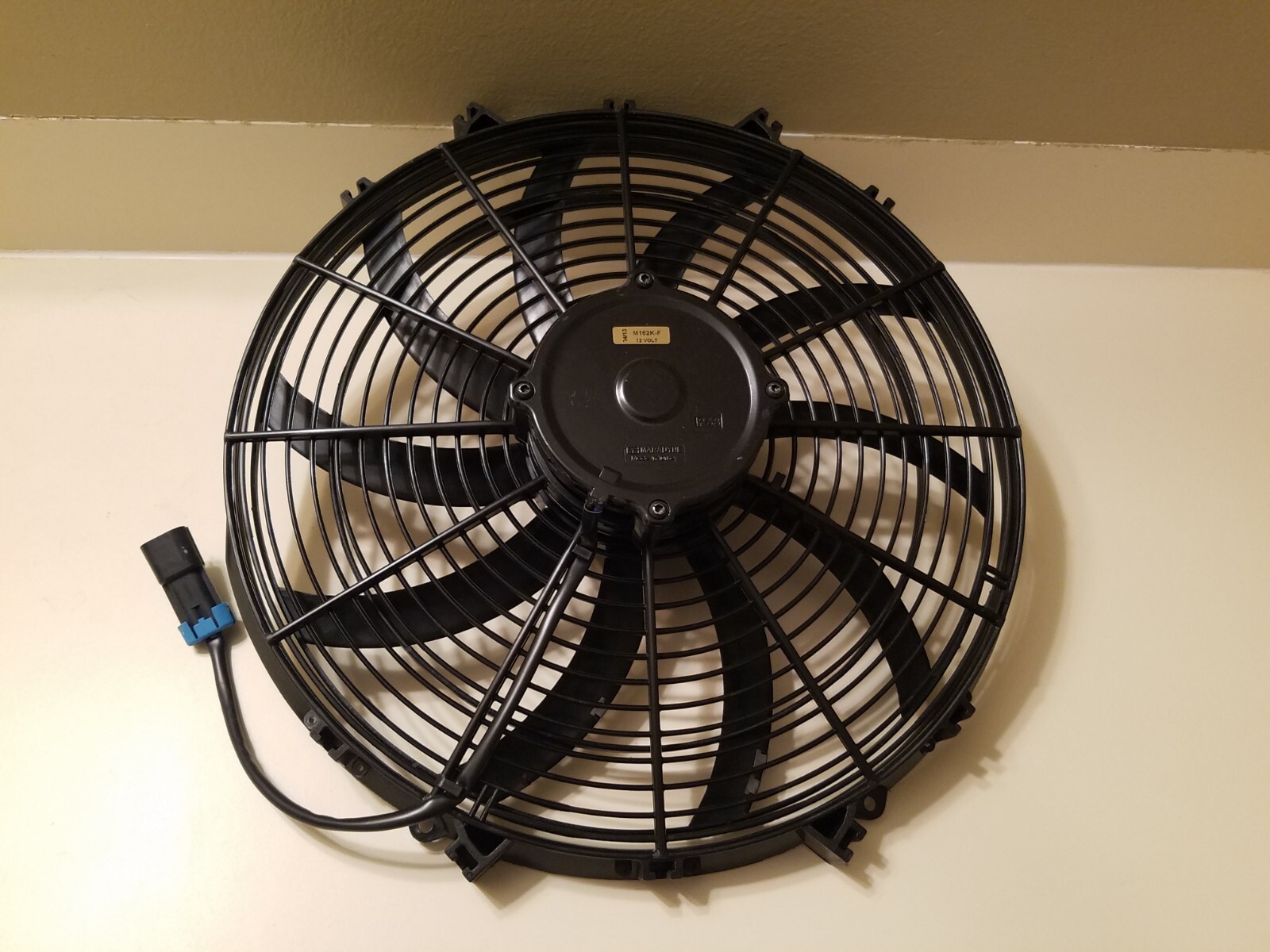 Push/Pull 12 Volt, 16inch, Maradyne M162k Cooling Fan, 2170 Cfm