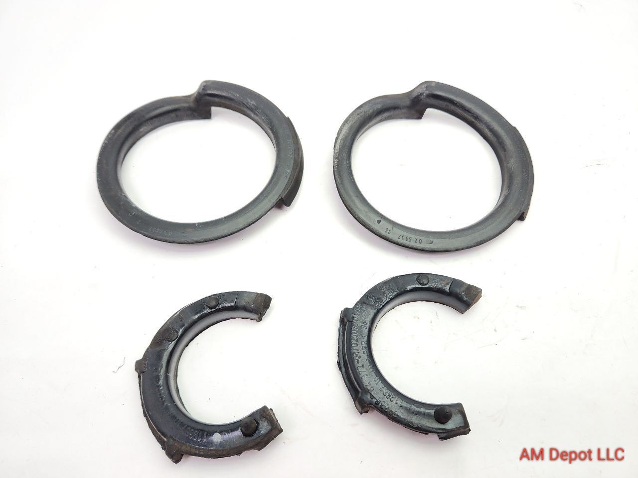 2010 BMW 535xi 535i 528i 528xi E60 Front Strut Coil Spring Pad Set 4pc 1091867
